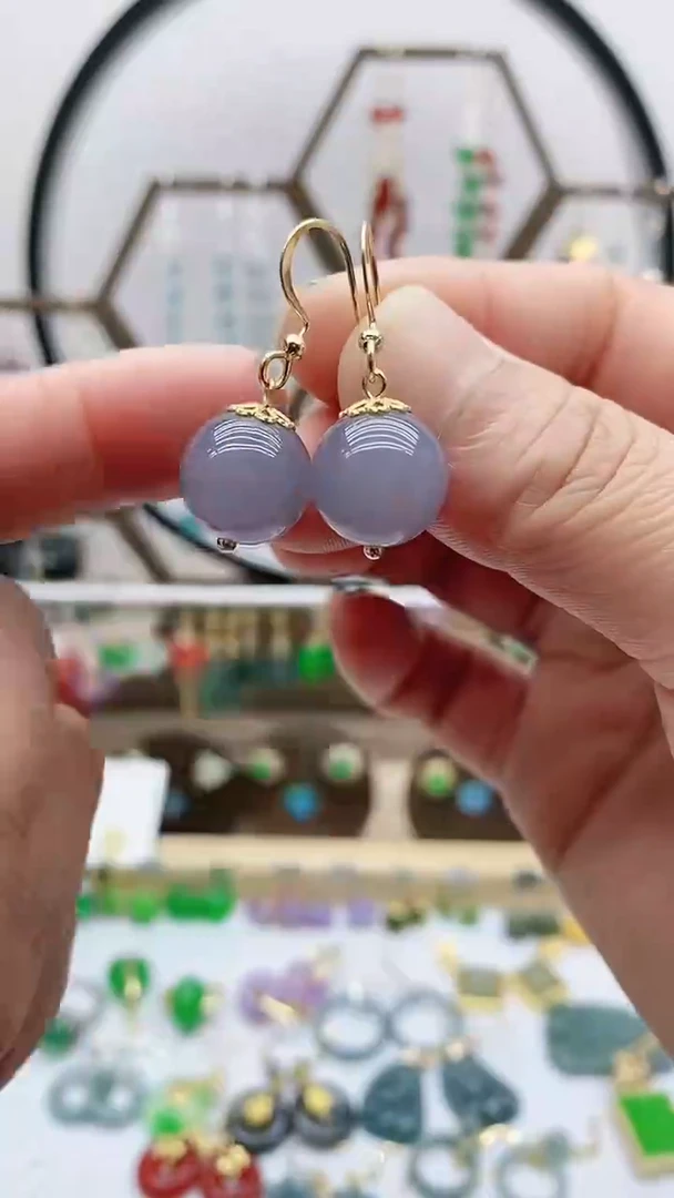 未镶嵌和田玉耳饰136