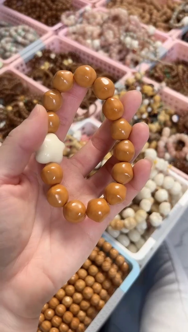 菩提根/象牙果手串猴头星星手串 13mm 全品