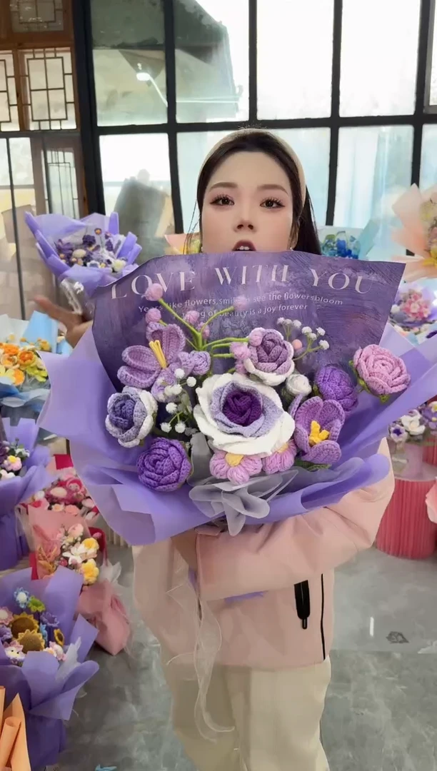 非遗手工定制花束，孤品清仓！