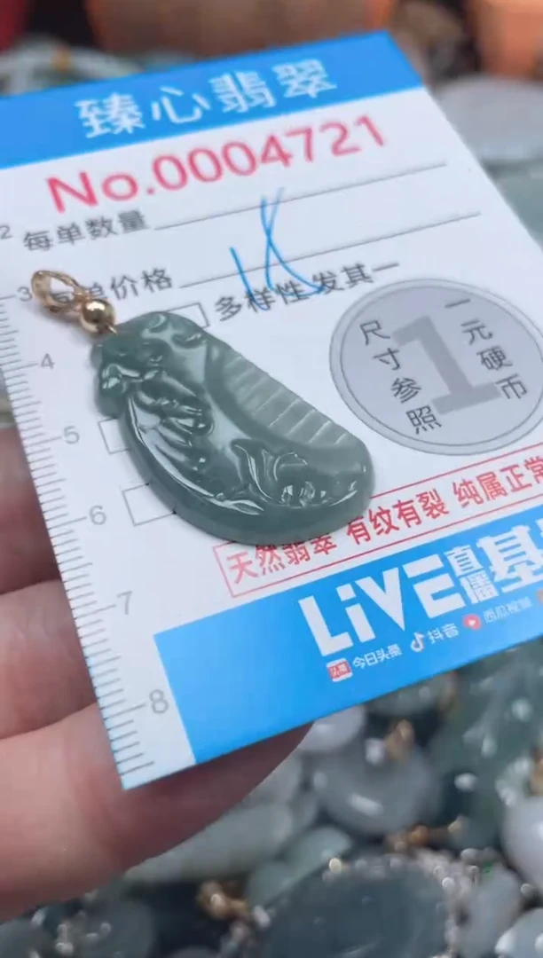 颈饰未镶嵌翡翠4721