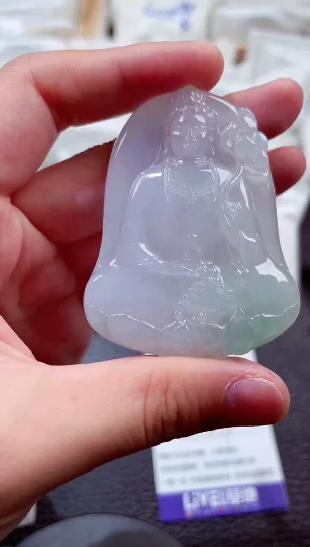 翡翠未镶嵌颈饰00005635