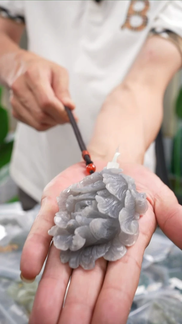 和田玉未镶嵌把件和田玉把件