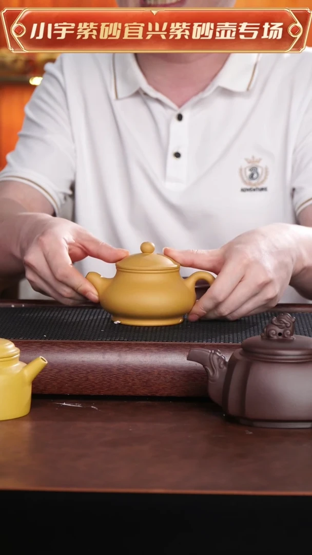 茶杯紫砂段潘壶宜兴原矿紫砂