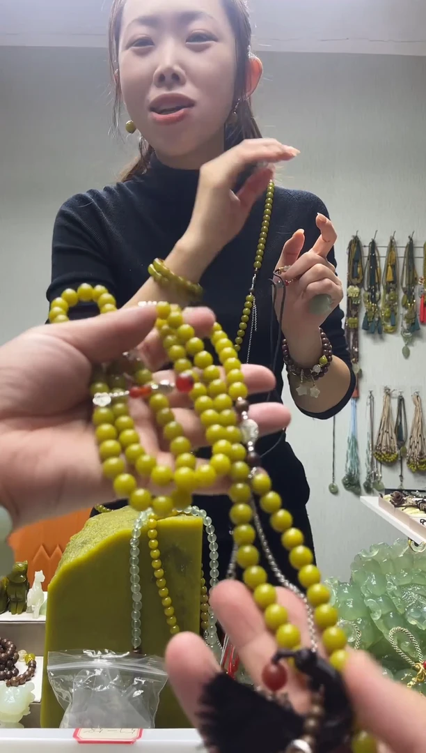 未镶嵌岫玉颈饰多样性发货 拍一发一斜挎