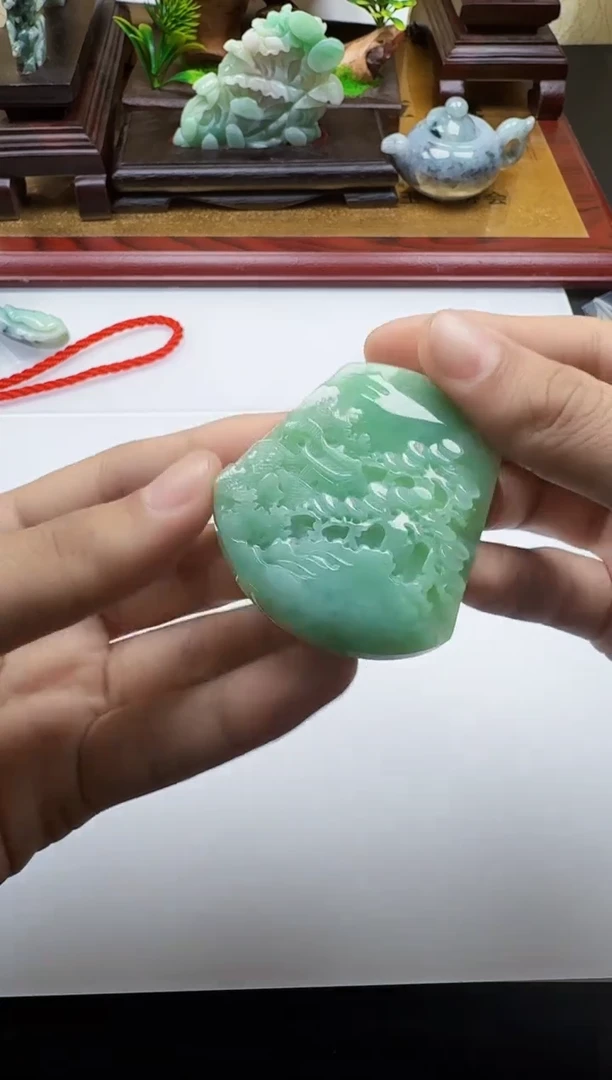 吊坠(不含链)未镶嵌翡翠1