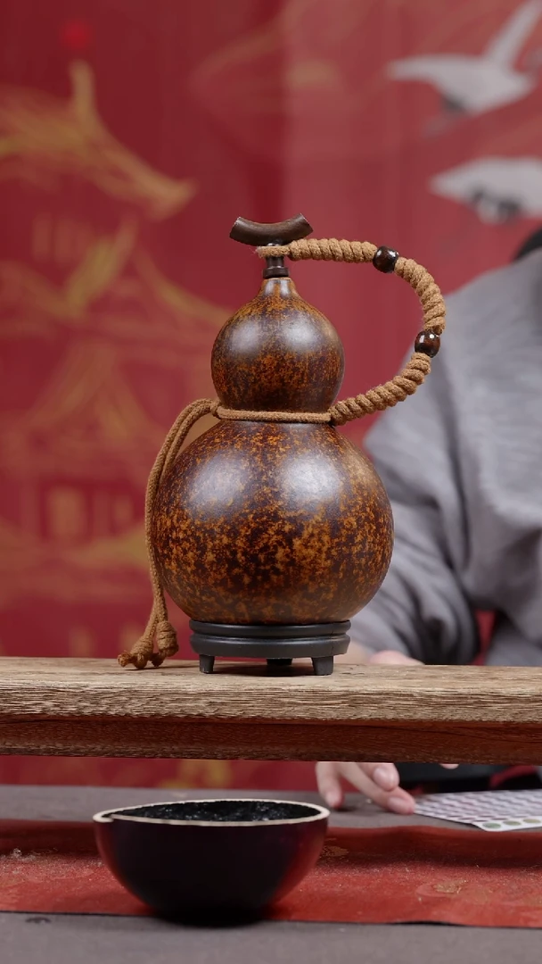 505号大漆精品葫芦一物一拍5-600ml