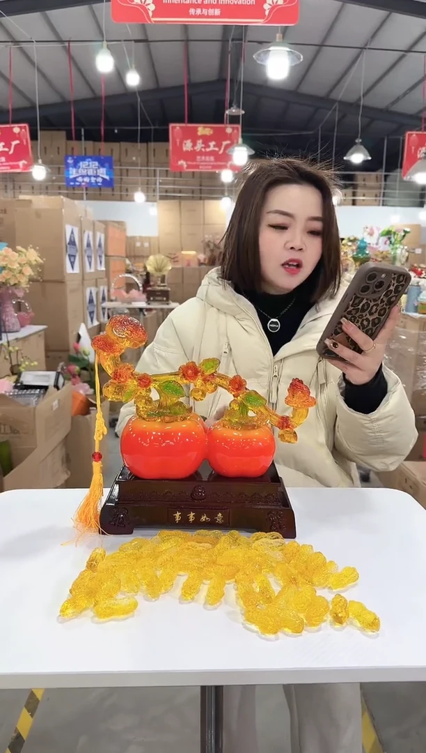 【闪购商品】玻璃于清花器H-早43