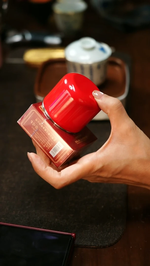 憨憨甄选-小传家壶（红）-壶-茶器-茶具