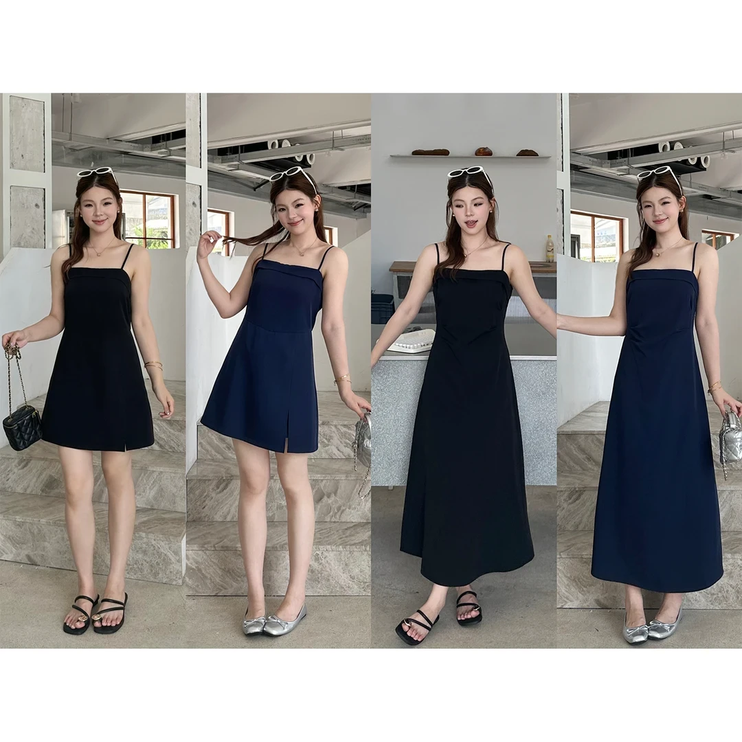 【视觉沦陷】微胖大码女背带短裙裤款+吊带连衣裙ZY506A102