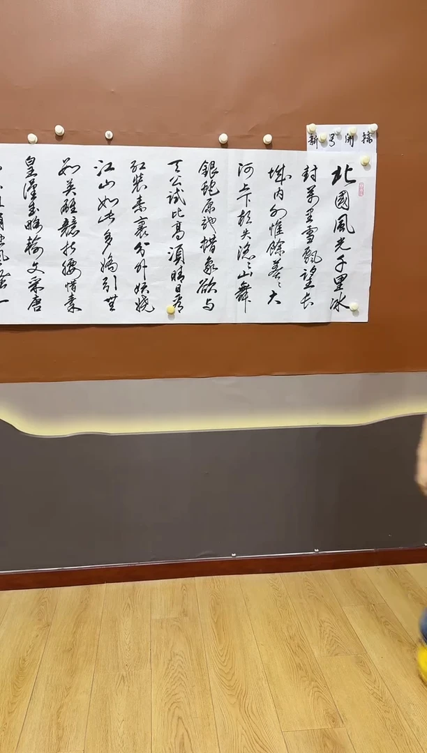 书法张保红沁园春雪作品