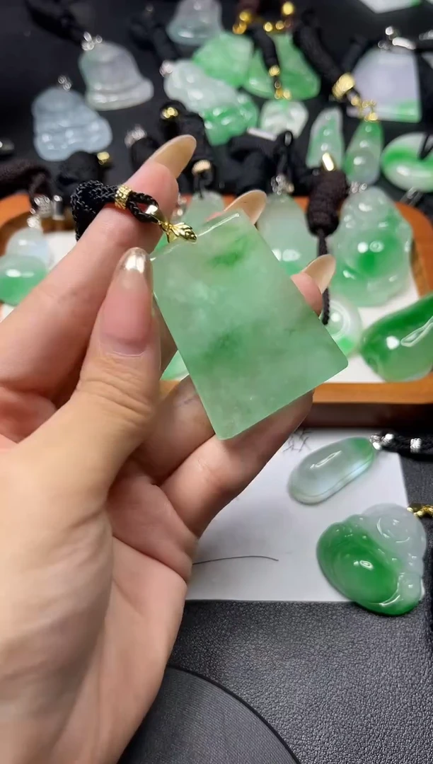 颈饰未镶嵌翡翠所见即所得 一图一物