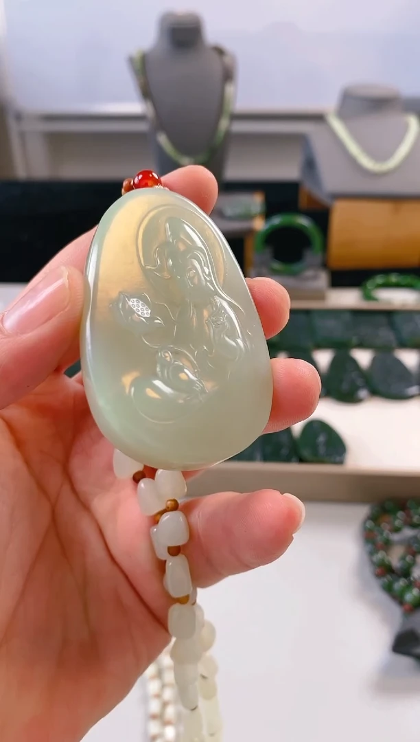 颈饰未镶嵌和田玉17