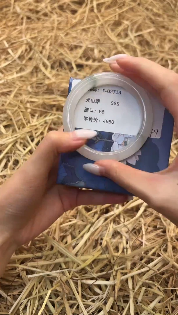未镶嵌手镯石英质玉T02713-56