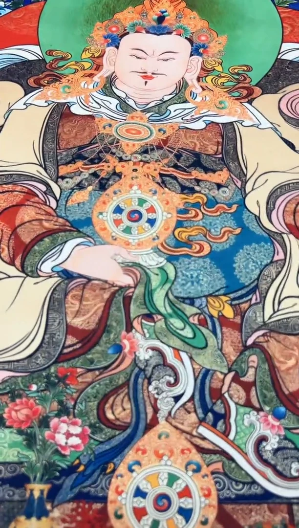 卷轴画卷轴画唐卡16025