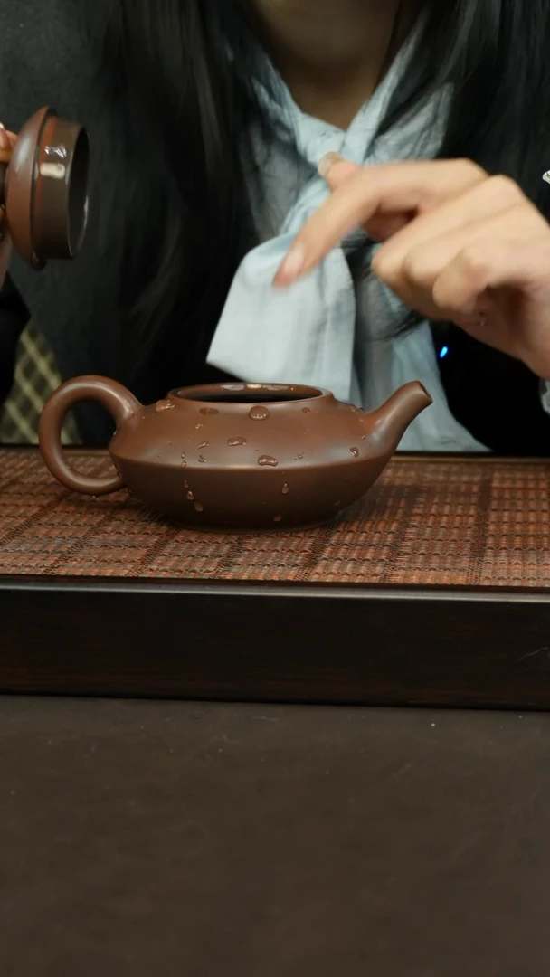 【闪购商品】坭兴陶纯手工合欢壶220cc