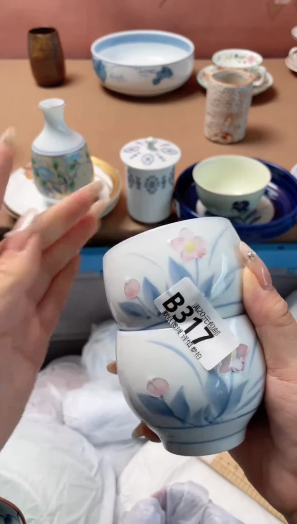 瓷片正****士瓷器瓷器B317