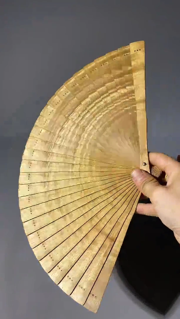 金丝楠803号21cm小叶桢楠扇子