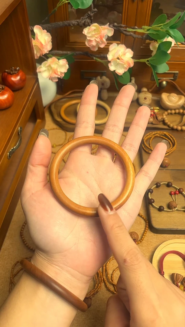 桃木手镯    一物一拍