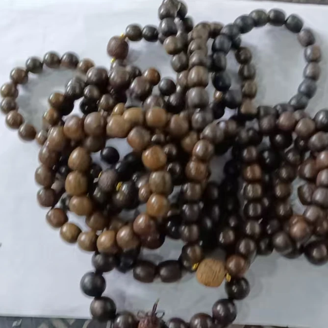 Q40 黑柿木1.0cm+单圈手串