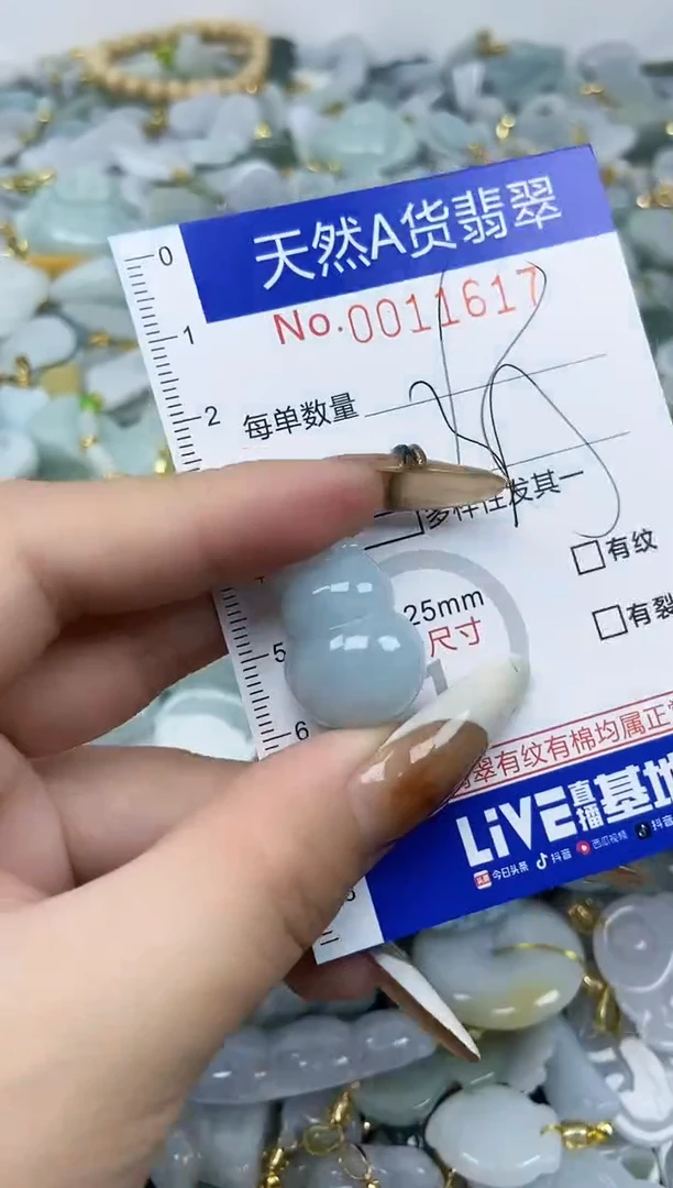 【闪购商品】翡翠颈饰未镶嵌天然A货翡翠