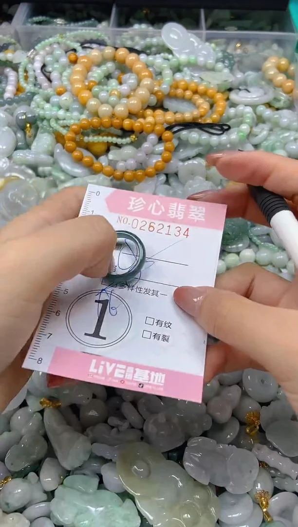 翡翠未镶嵌颈饰闪购0262134