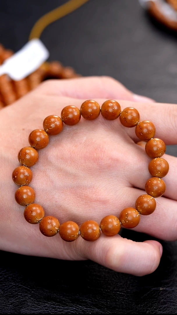 手串紫金鼠11mm实心圆珠