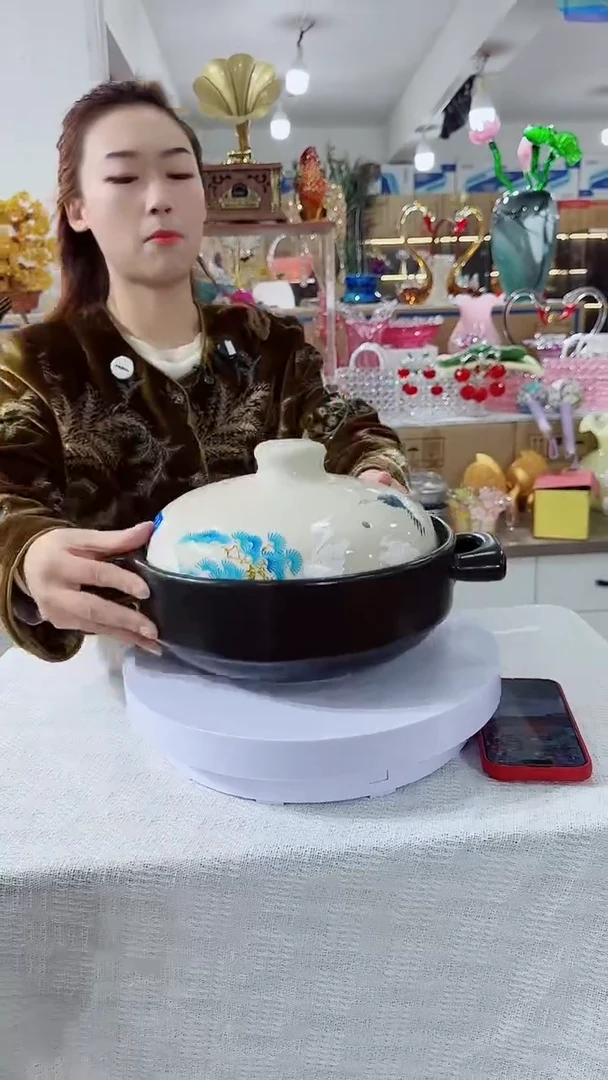 有机玻璃昕洋花瓶花器C-早4
