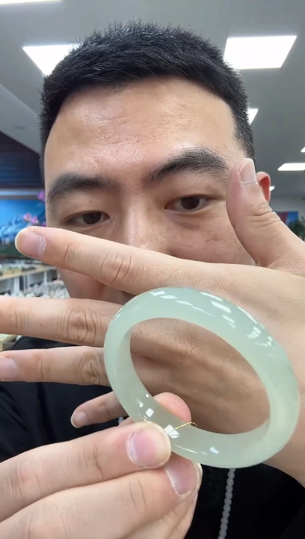 未镶嵌手镯和田玉51.5  031