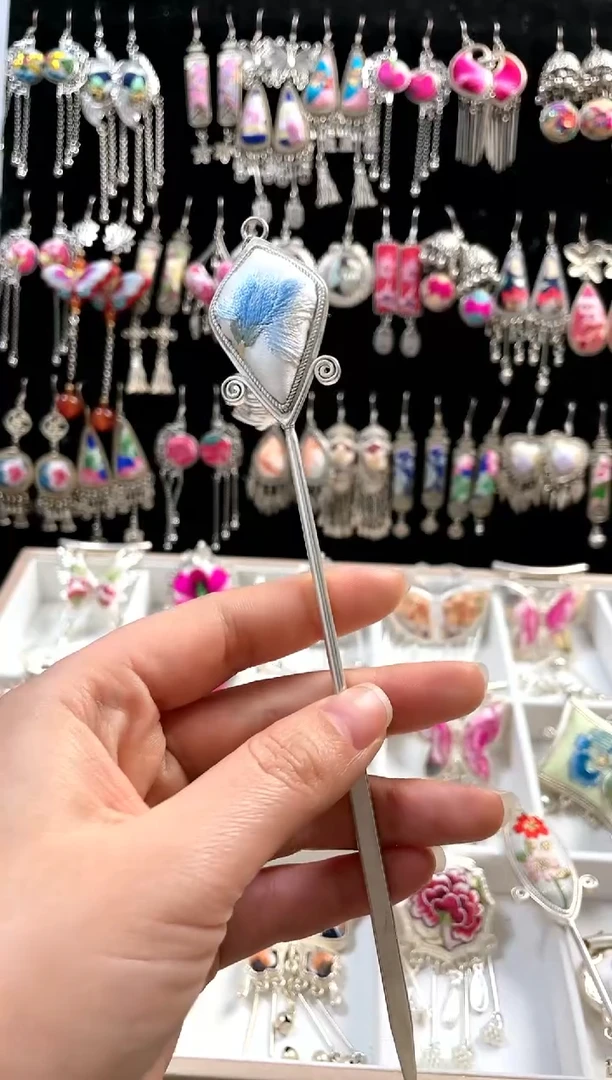 【闪购商品】织绣非遗刺绣饰品