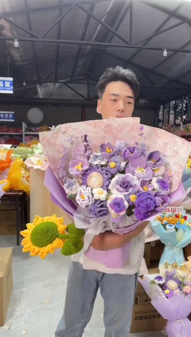 非遗手工定制花束，孤品清仓！！