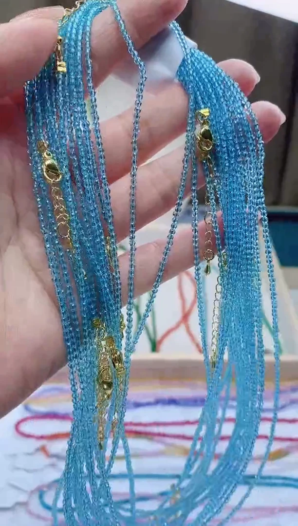【闪购商品】尖晶石颈饰14K金镶嵌诗颜珠宝甄选SYZB62