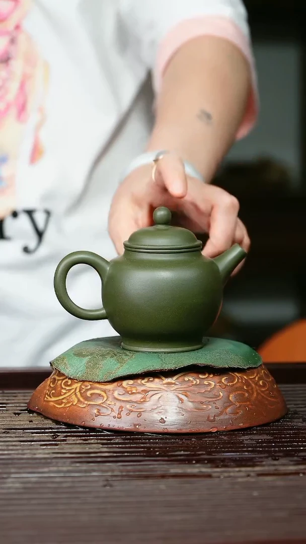 茶壶紫砂宜兴原矿紫砂壶160c