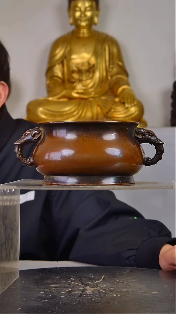 瓷片用****6精美香炉放漏结缘525