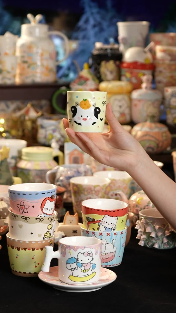 其他陶景德镇釉下彩手绘设计师款陶瓷