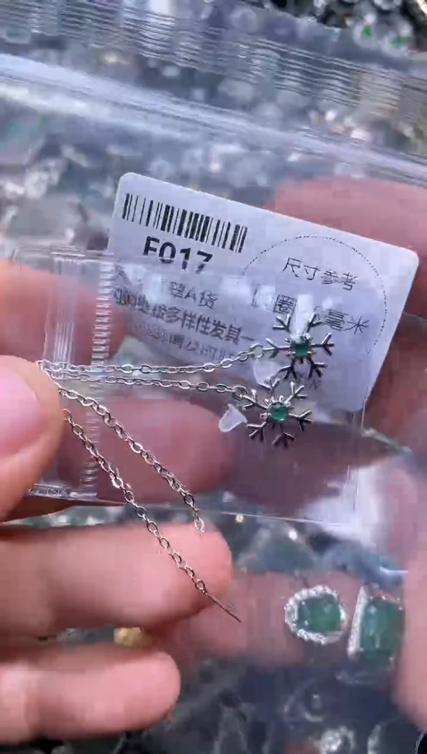 【闪购商品】翡翠颈饰未镶嵌F017耳链