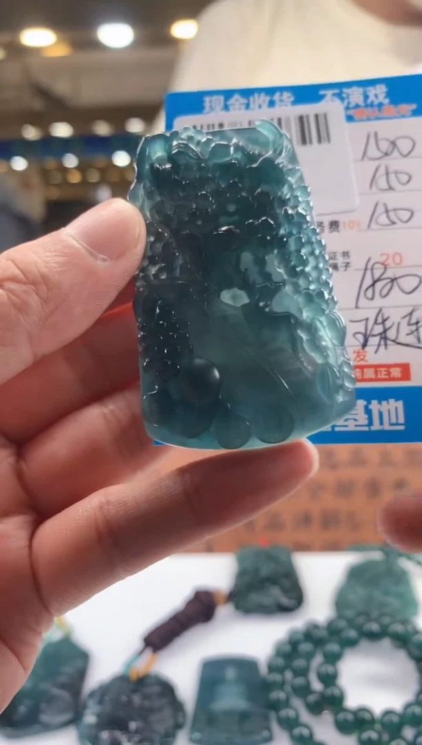 未镶嵌定制翡翠天然翡翠A货拍一发一