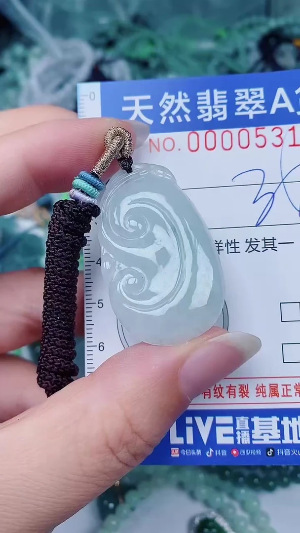 翡翠未镶嵌颈饰00000531