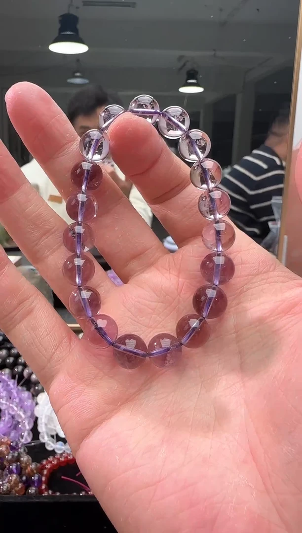 【闪购商品】水晶手链未镶嵌紫超