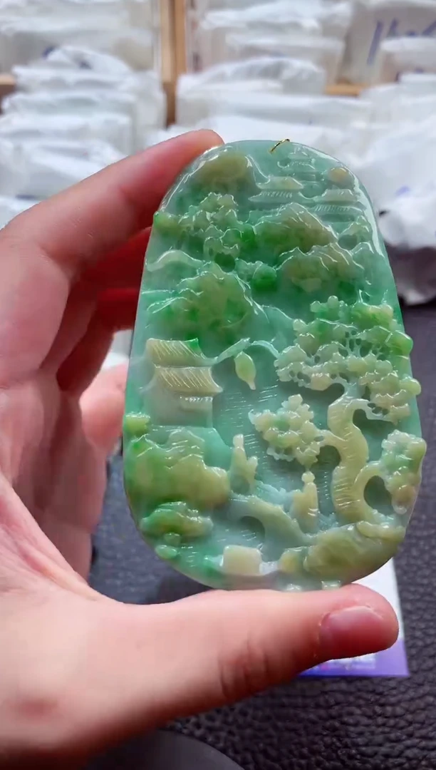颈饰未镶嵌翡翠00001933