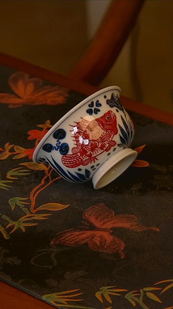杯手工手绘杯杯很美丽