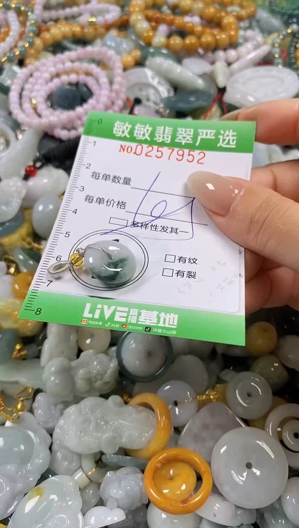 翡翠未镶嵌颈饰闪购0257952多样性发其一