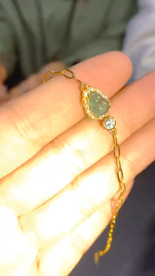 【闪购商品】翡翠手链未镶嵌0833628376/多样性发一