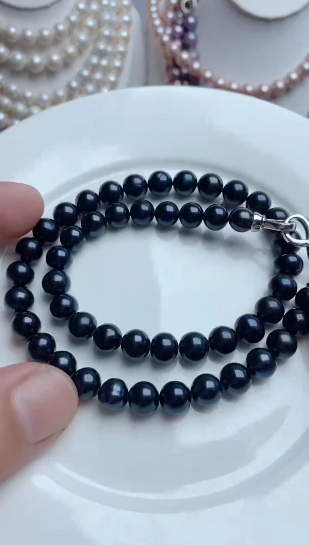 淡水珍珠未镶嵌颈饰0026