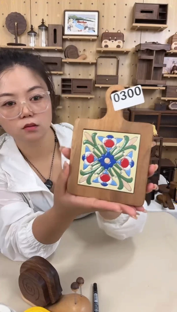 木300号特价实木锅垫微瑕