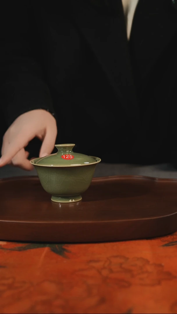 杯子柴烧 汝州原产地原矿仿古老釉