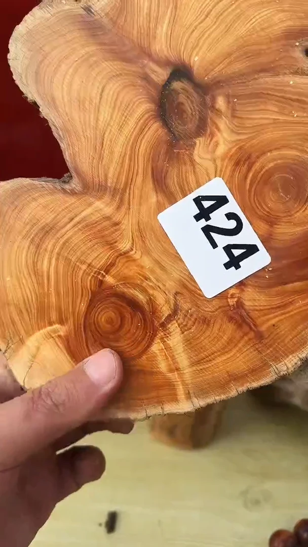 柏木（崖柏）我****R太行陈化崖柏切片！随机一片！（1单1片）424