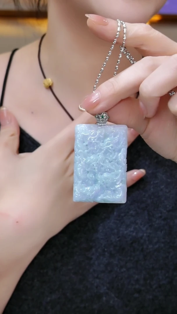 颈饰未镶嵌翡翠国风