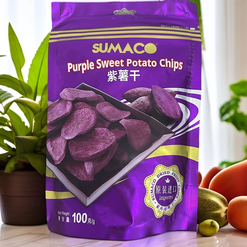 越南进口素玛哥紫薯干零食（9月份到期）
