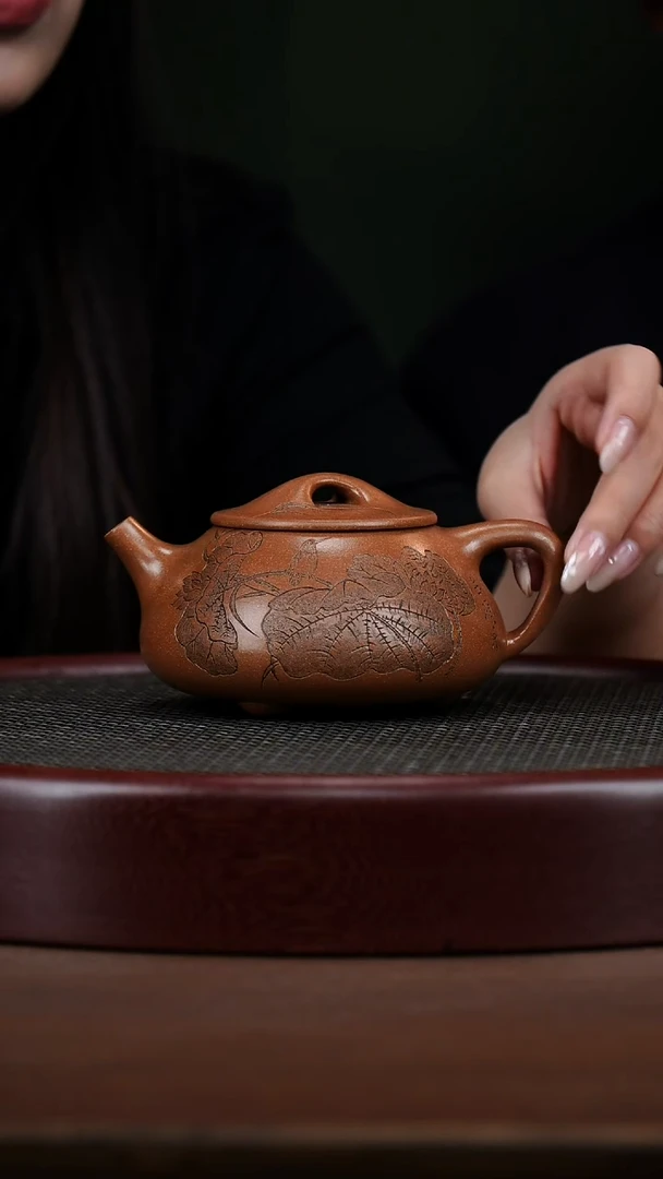 茶壶紫砂29SZY景舟石瓢 玉砂段360cc