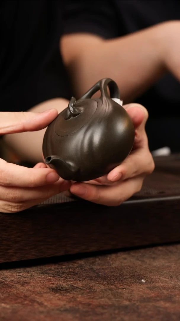 茶壶紫砂风谣老天青